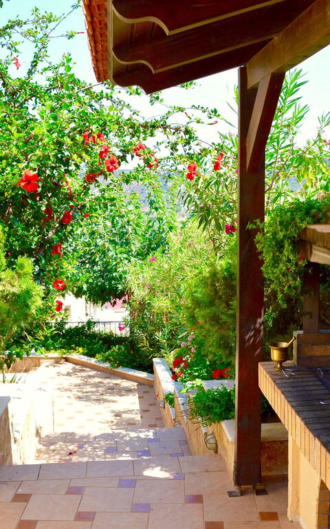 Villa Sevi Grande: all'aperto, Balcone / Terrazza / Patio