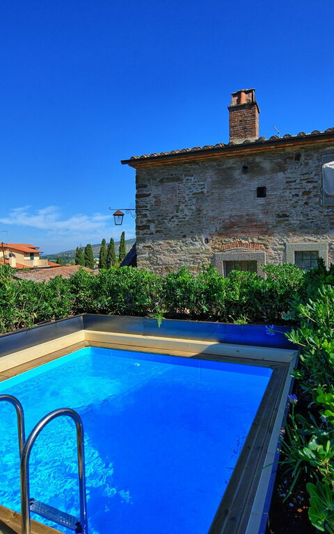 Casa La Fonte: all'aperto, Piscina