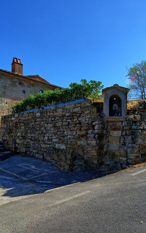 Casa La Fonte: all'aperto, Esterni