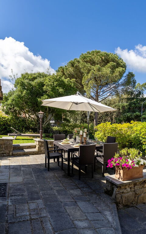 Casa La Fonte: all'aperto, Esterni