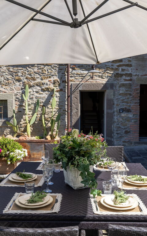 Casa La Fonte: all'aperto, Balcone / Terrazza / Patio, Esterni