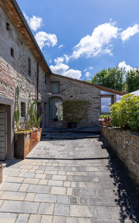 Casa La Fonte: all'aperto, Esterni