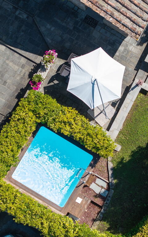 Casa La Fonte: Giardino, Piscina