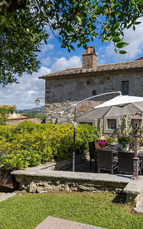 Casa La Fonte: Balcone / Terrazza / Patio, Giardino