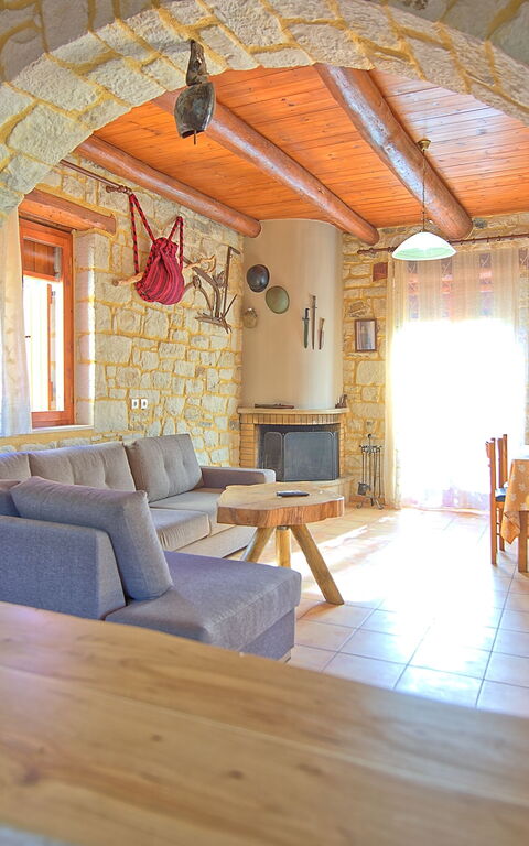 Villa Vrisses: Soggiorno