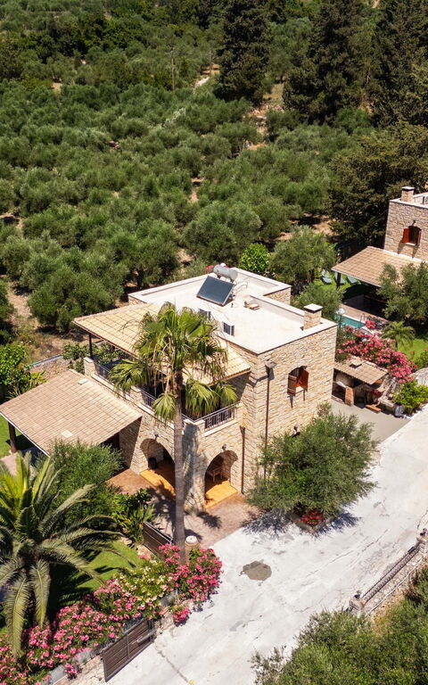 Villa Vrisses: all'aperto, Vista Panoramica