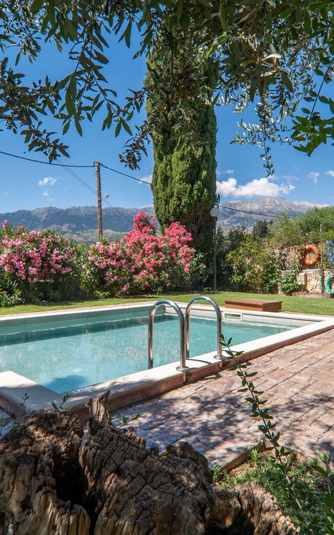 Villa Vrisses: all'aperto, Esterni, Giardino, Piscina