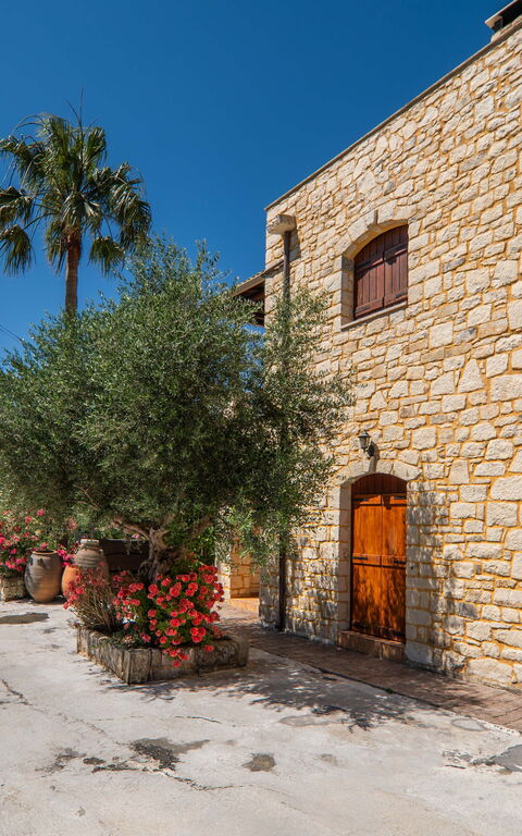 Villa Vrisses: all'aperto, Esterni