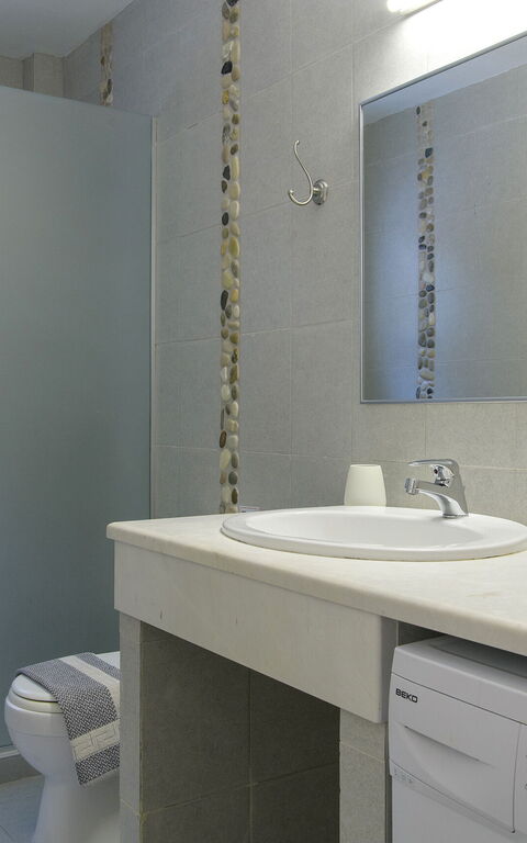 Beachfront Villa Seasun: Bagno