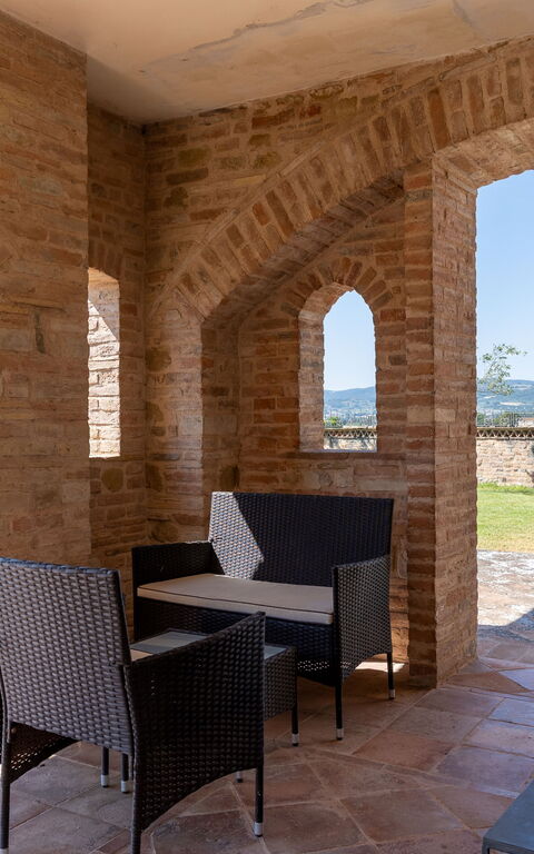 Villa Assisi: Balcone / Terrazza / Patio