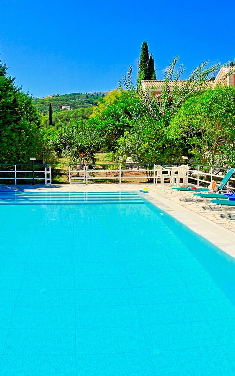 Beach Villa Nancy: Giardino, Piscina