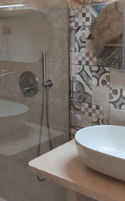 Trullo Santo Stefano: Bagno