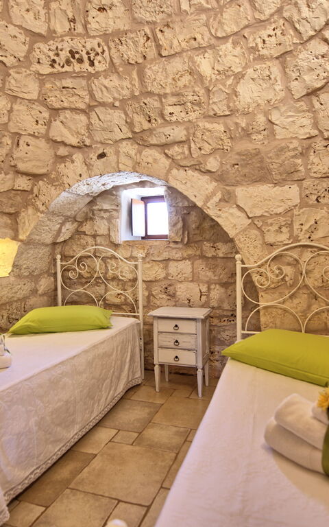 Trullo Santo Stefano: Camera da letto
