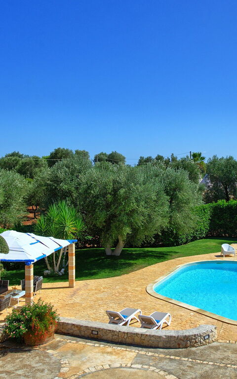 Lamia Santo Arcangelo: Giardino, Piscina