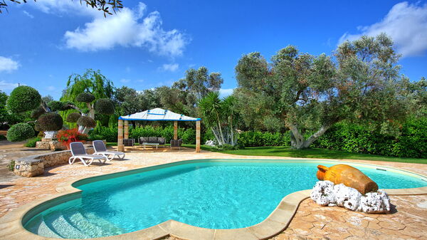 Lamia Santo Arcangelo: all'aperto, Giardino, Piscina