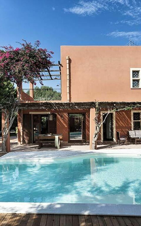 Villa Arangea: Esterni, Piscina