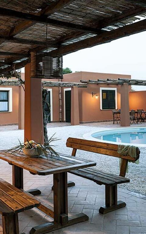 Villa Arangea: Esterni, Piscina