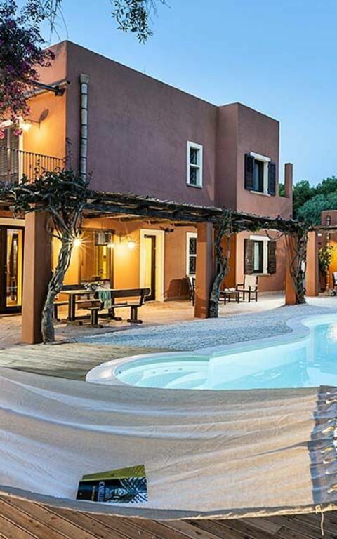 Villa Arangea: Esterni, Piscina