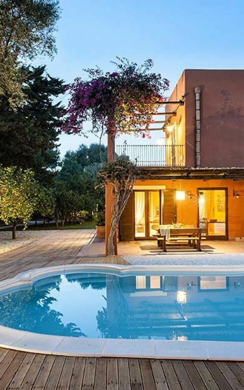 Villa Arangea: Esterni, Piscina