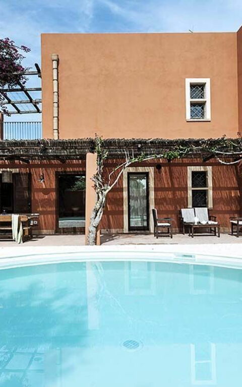 Villa Arangea: Esterni, Piscina