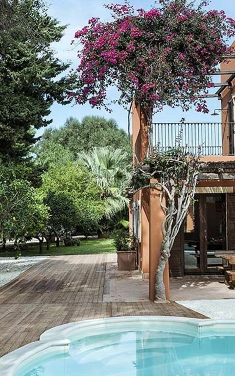 Villa Arangea: Esterni, Piscina