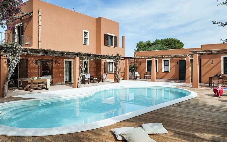 Villa Arangea: Esterni, Piscina