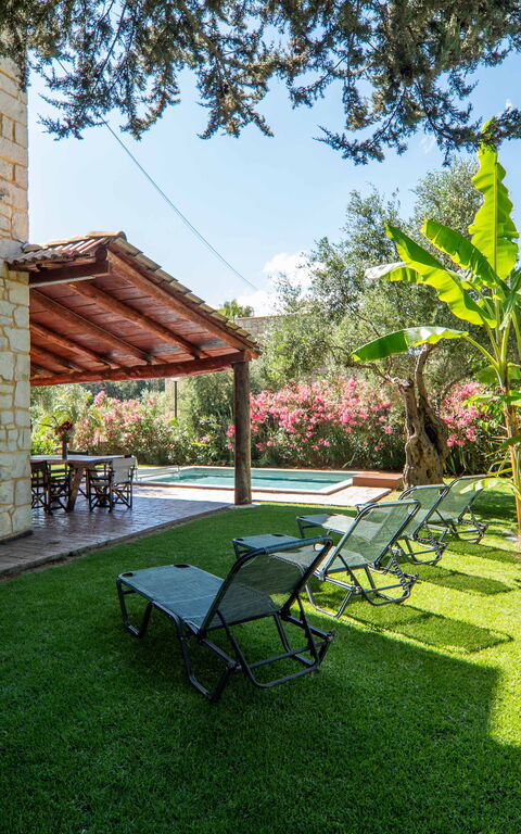 Villa Nipos: all'aperto, Esterni, Giardino, Piscina