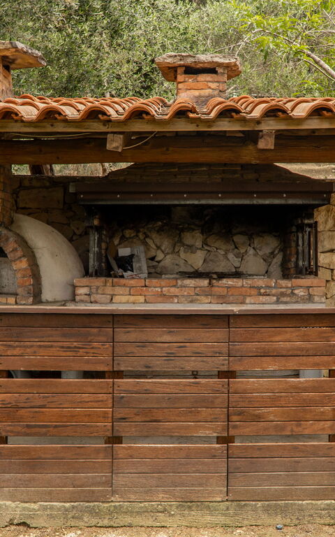 Villa Nipos: all'aperto