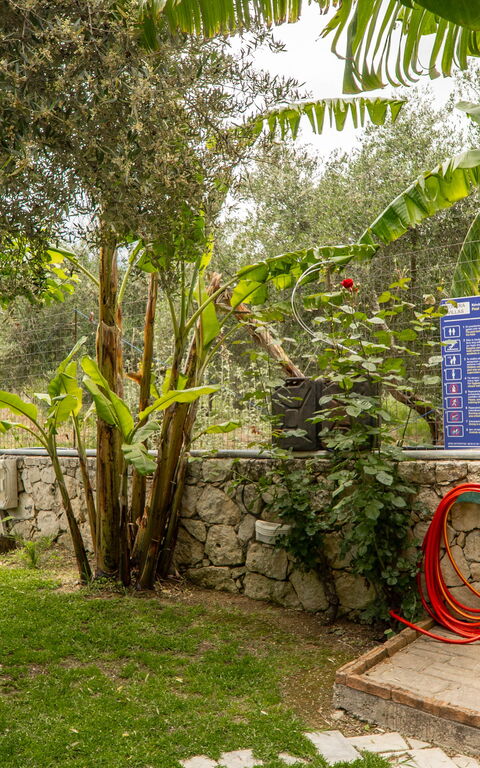 Villa Nipos: all'aperto, Giardino