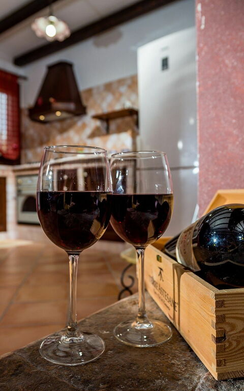 Villa Del Golfo: Cucina, Sala da pranzo, Soggiorno