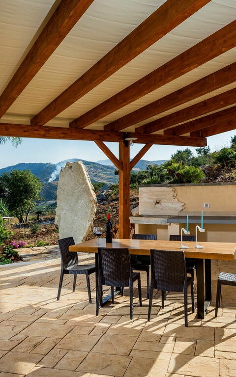 Villa Le Muse: all'aperto