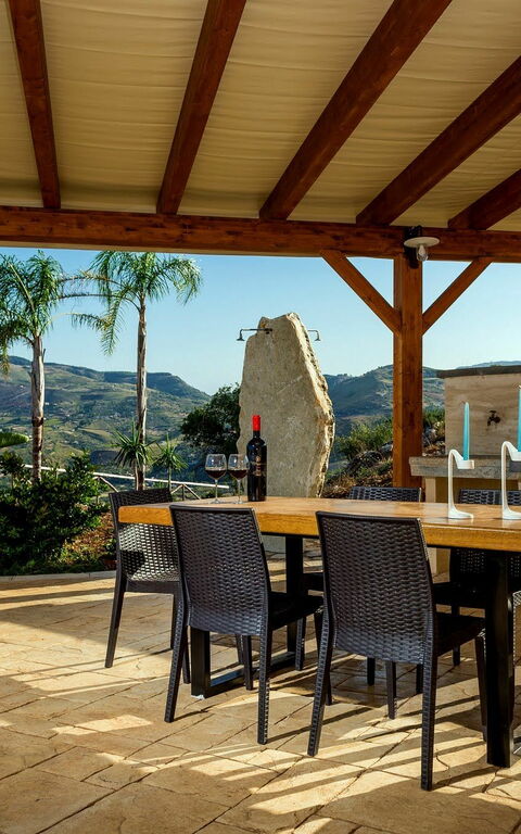 Villa Le Muse: all'aperto