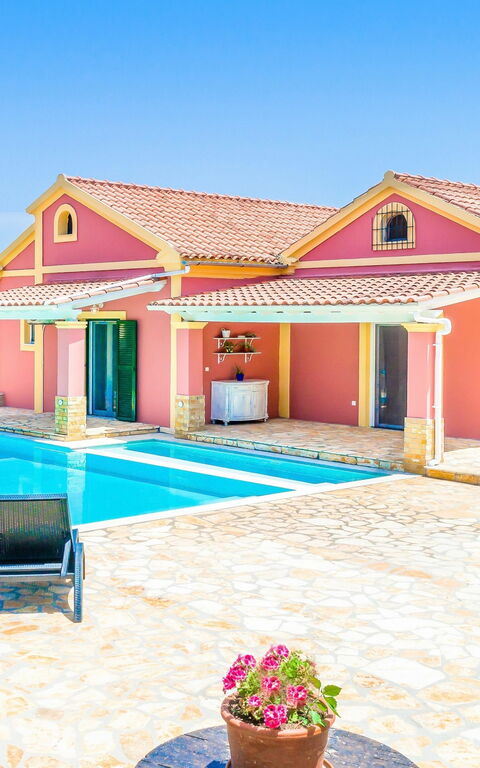 Beach Villa Joanna: all'aperto, Giardino, Piscina