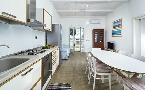 Alloggio Morgana: Cucina, Sala da pranzo