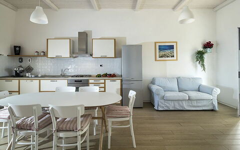 Alloggio Morgana: Cucina, Sala da pranzo