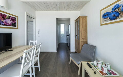 Alloggio Marina: Sala da pranzo, Soggiorno