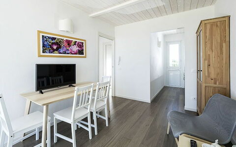 Alloggio Marina: Sala da pranzo, Soggiorno