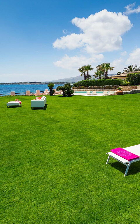 Blu Moon: Giardino, Vista Panoramica