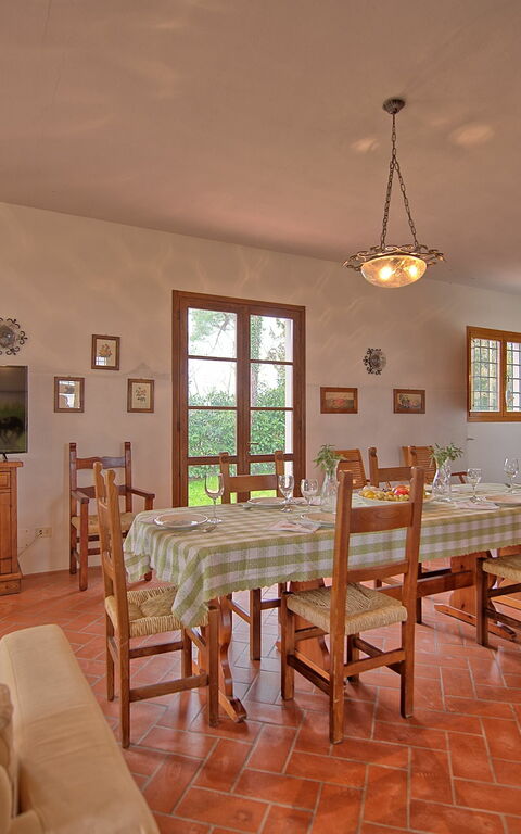 Casale Chiara: Sala da pranzo, Soggiorno