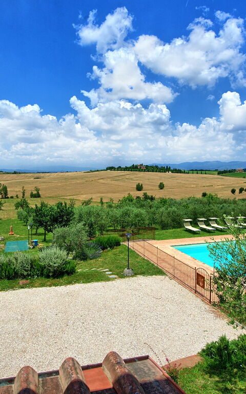 Villa Farneta: Giardino, Piscina
