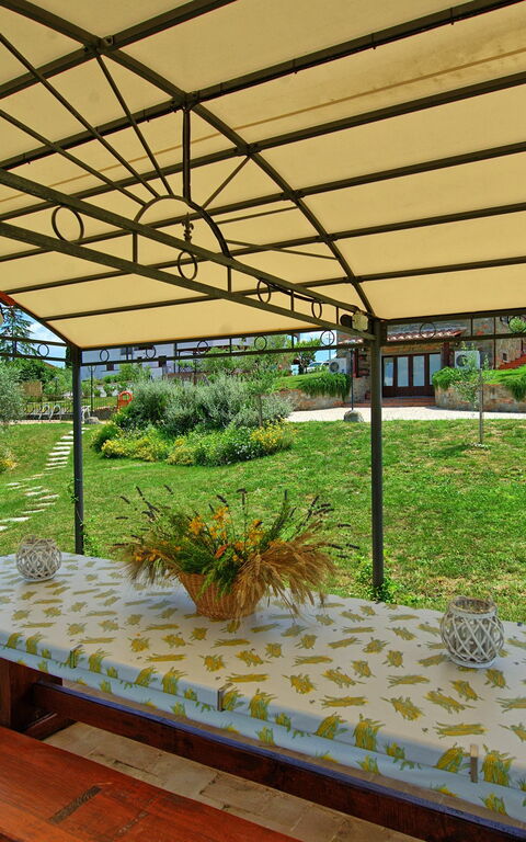 Villa Farneta: Giardino