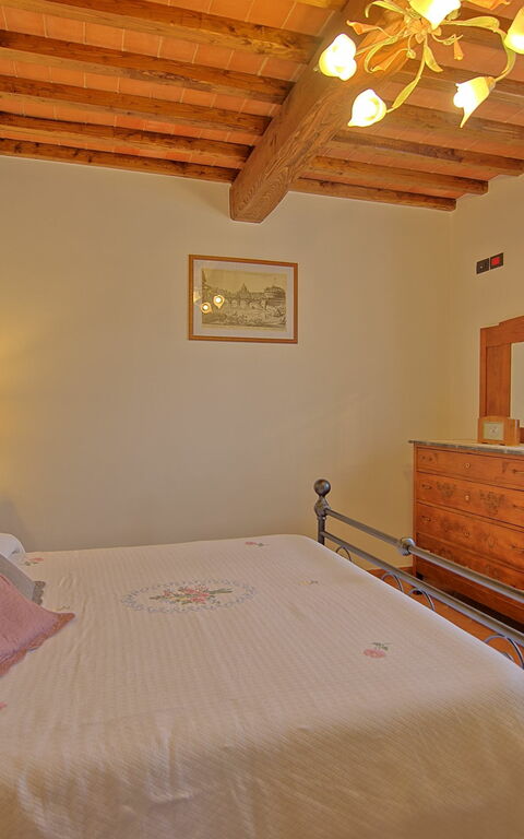 Villa Farneta: Camera da letto