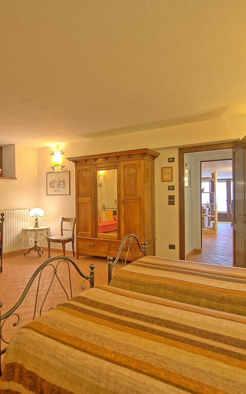 Villa Farneta: Camera da letto