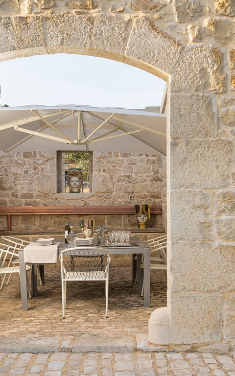 Villa Luna: all'aperto, Balcone / Terrazza / Patio, Esterni