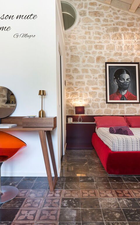 Villa Luna: Camera da letto