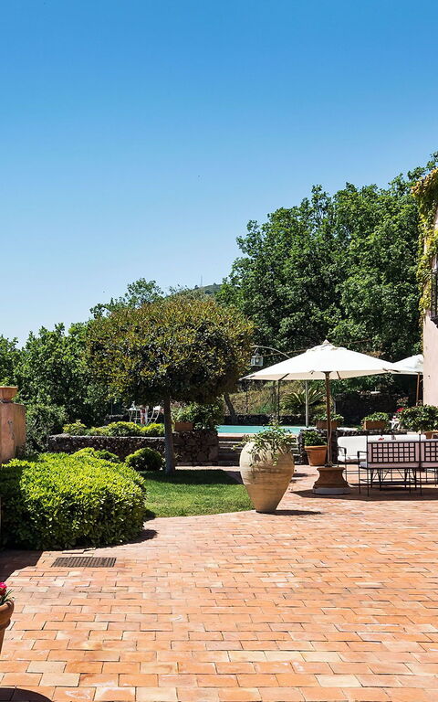 Villa La Capinera: all'aperto