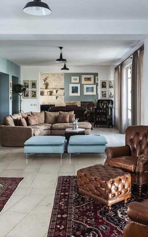 Villa Casi o Cantu: Soggiorno