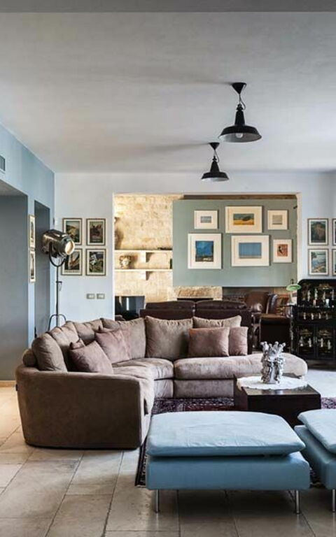 Villa Casi o Cantu: Soggiorno