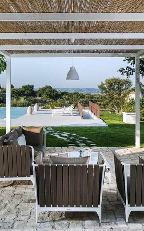 Villa Casi o Cantu: all'aperto