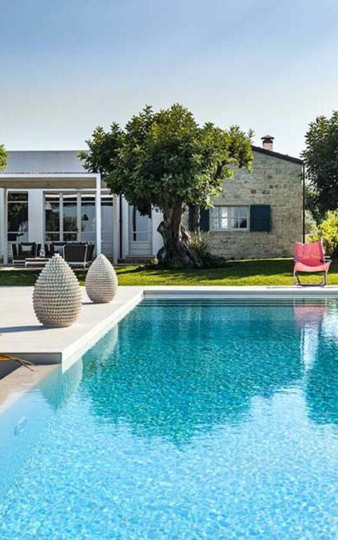 Villa Casi o Cantu: Piscina